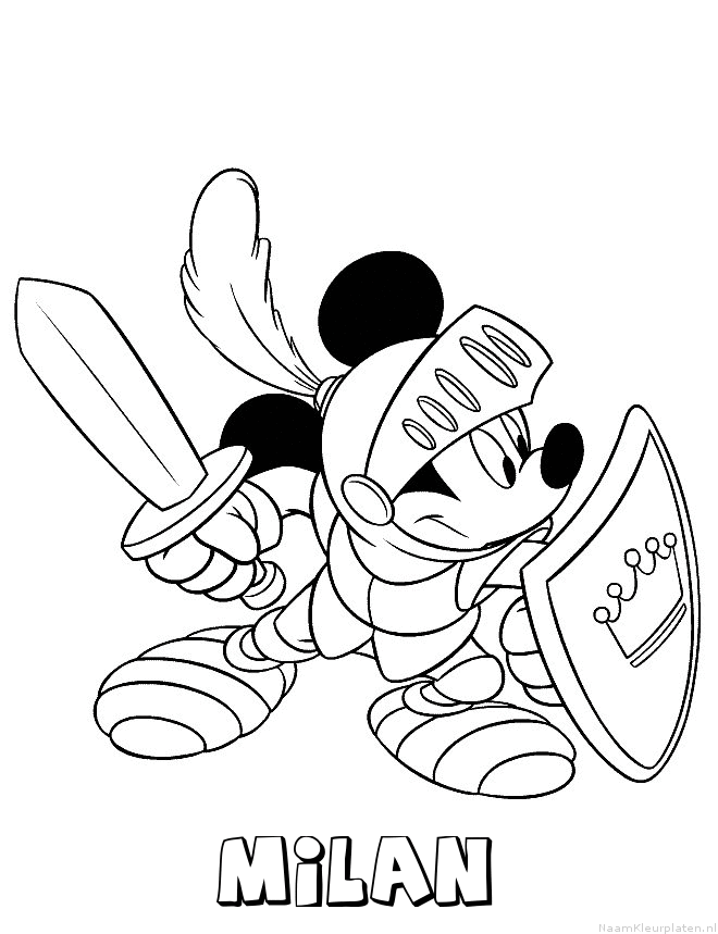 Milan disney mickey mouse