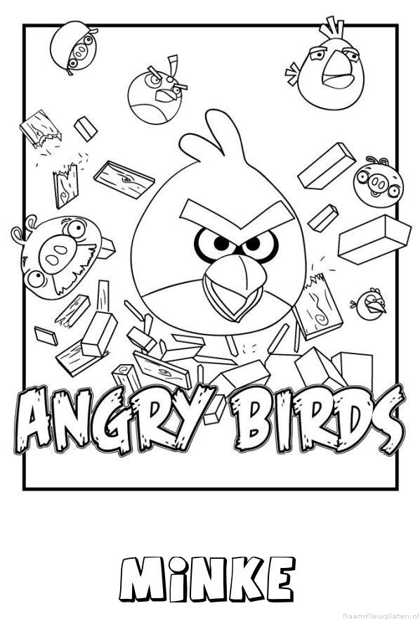 Minke angry birds