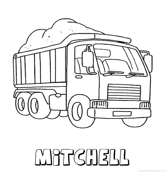 Mitchell vrachtwagen