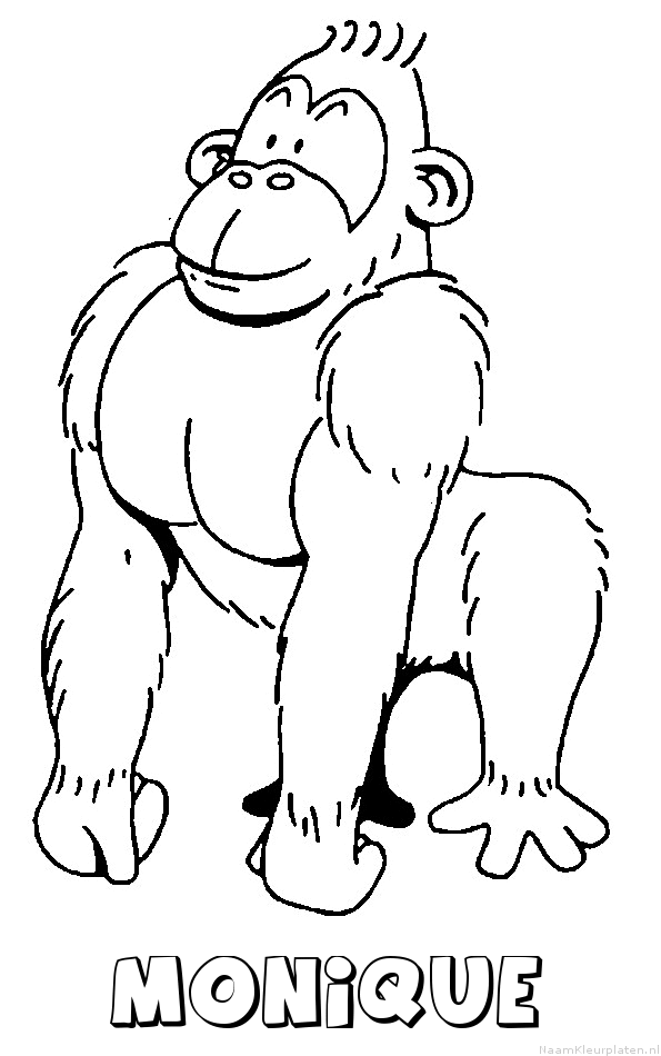 Monique aap gorilla