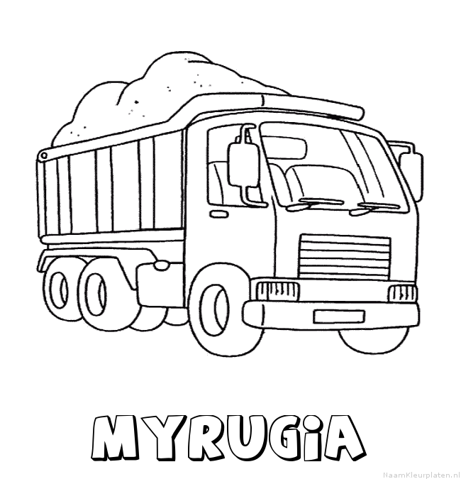 Myrugia vrachtwagen