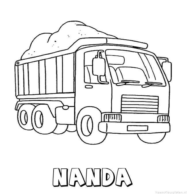 Nanda vrachtwagen
