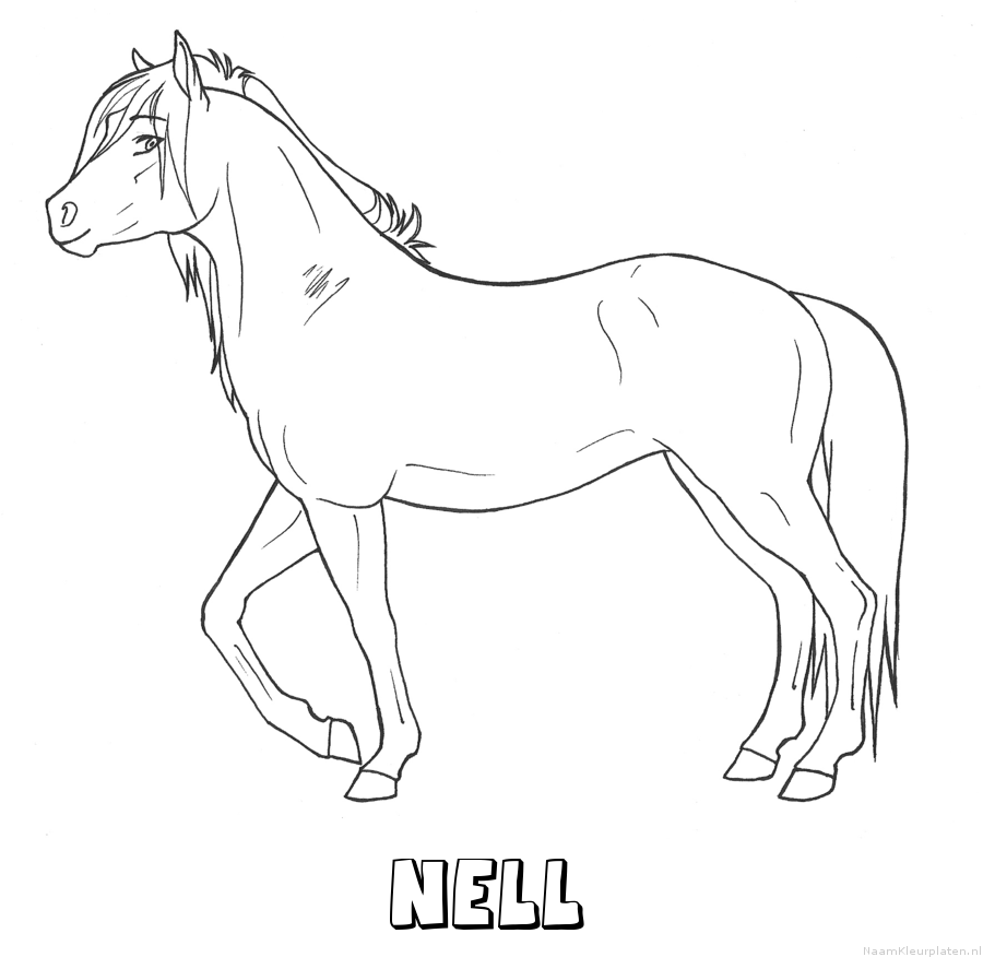 Nell paard