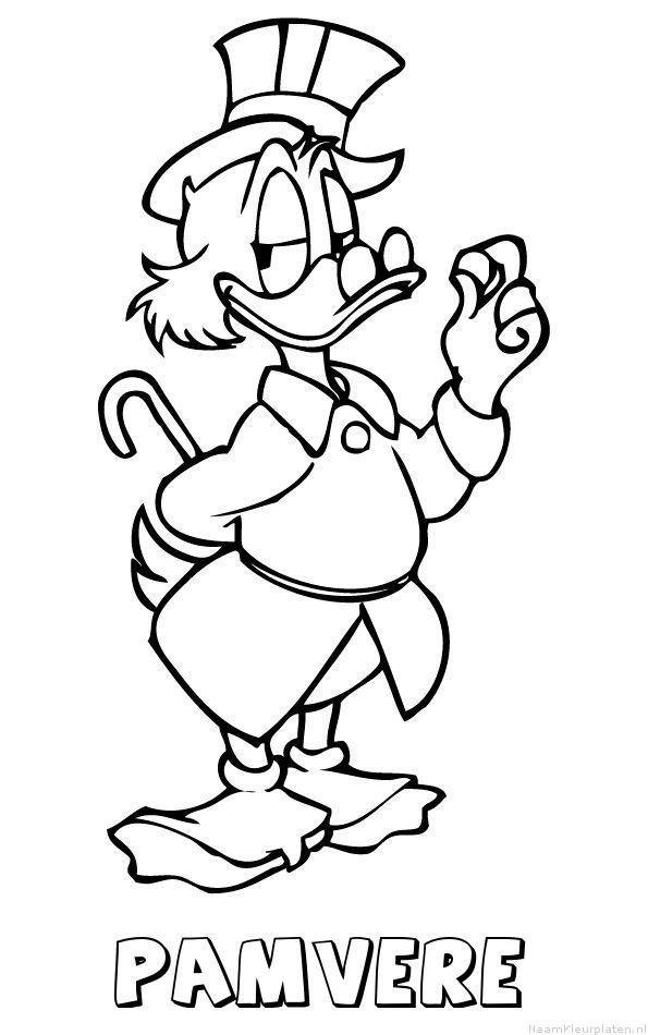 Pamvere dagobert duck