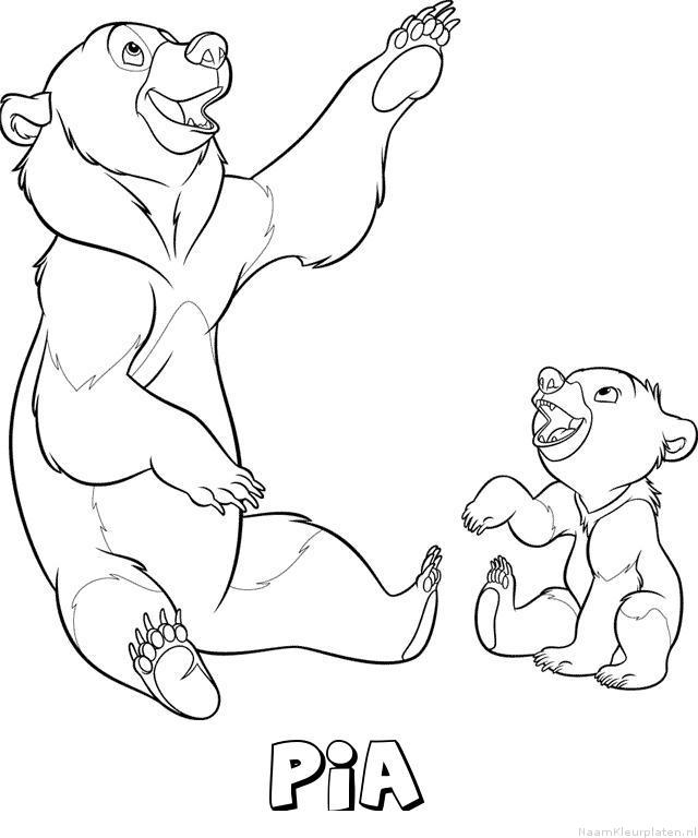 Pia brother bear