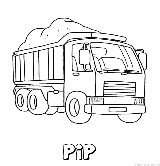 Pip vrachtwagen