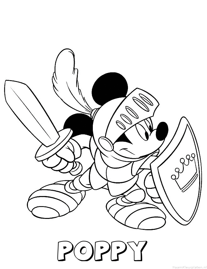 Poppy disney mickey mouse