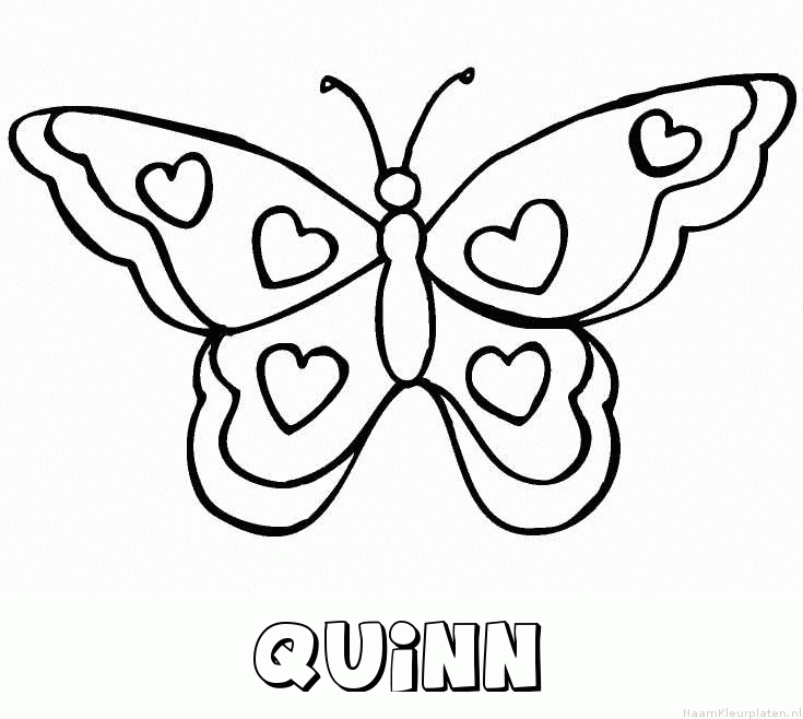Quinn vlinder hartjes