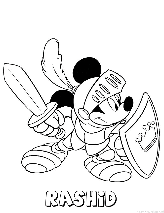 Rashid disney mickey mouse