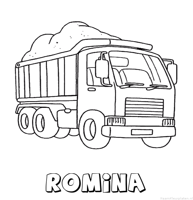 Romina vrachtwagen