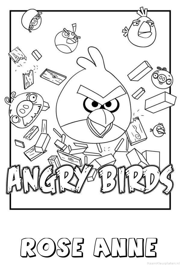 Rose anne angry birds