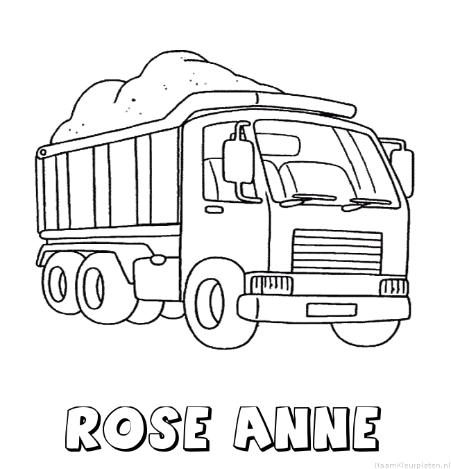Rose anne vrachtwagen