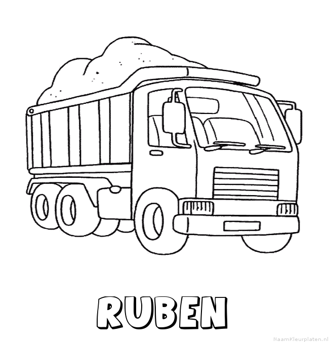 Ruben vrachtwagen