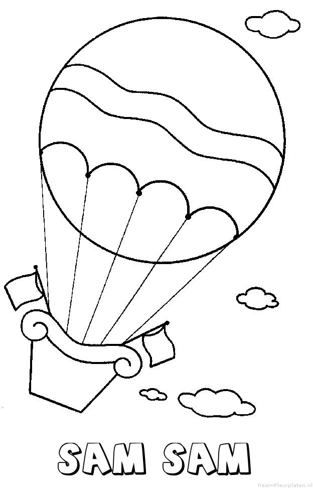 Sam sam luchtballon