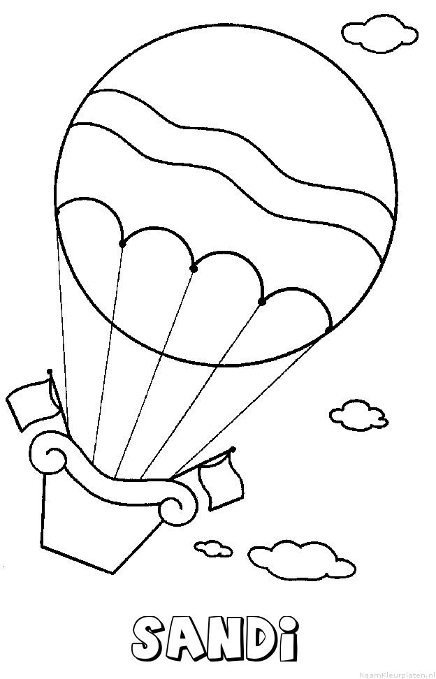 Sandi luchtballon
