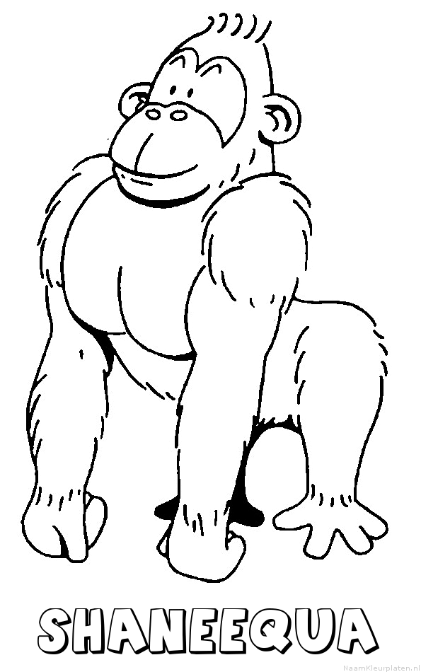 Shaneequa aap gorilla