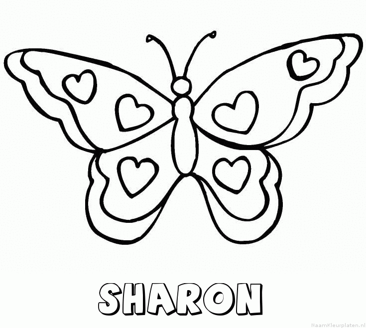 Sharon vlinder hartjes