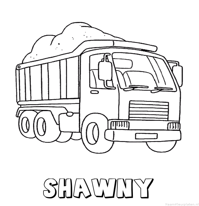 Shawny vrachtwagen