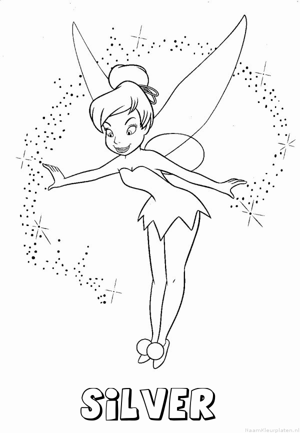 Silver tinkerbell