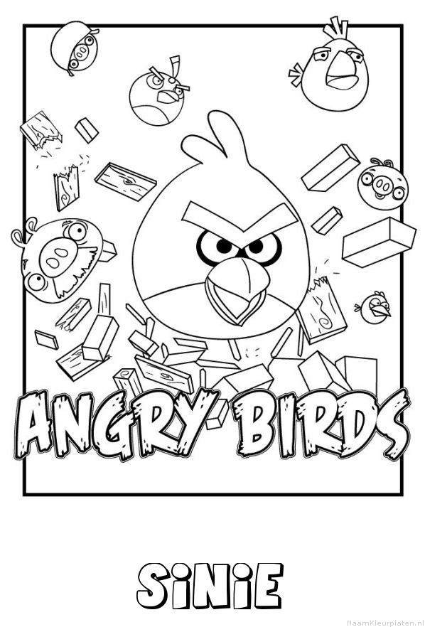 Sinie angry birds
