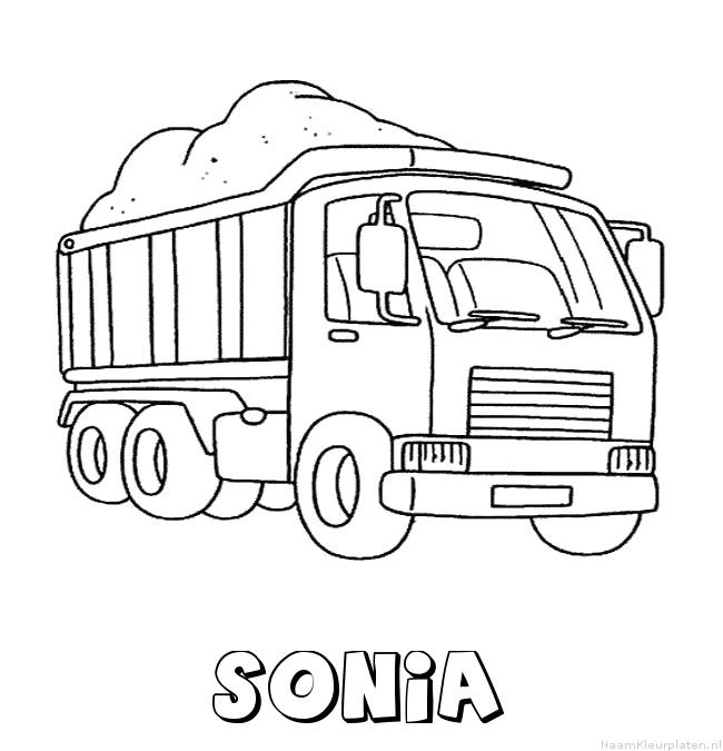 Sonia vrachtwagen