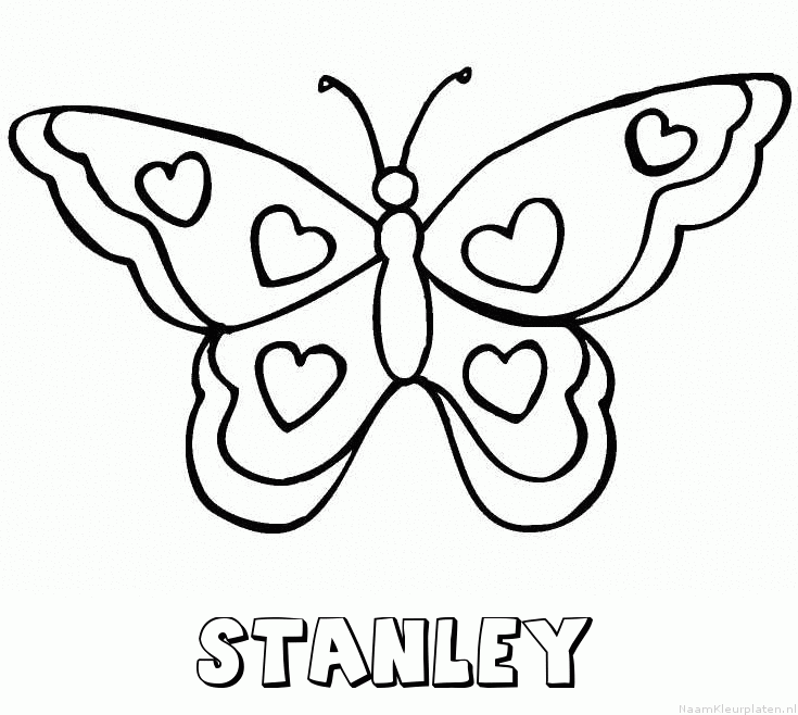 Stanley vlinder hartjes