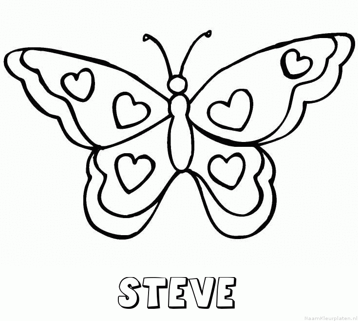 Steve vlinder hartjes