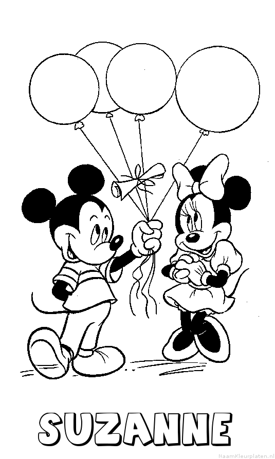 Suzanne mickey mouse