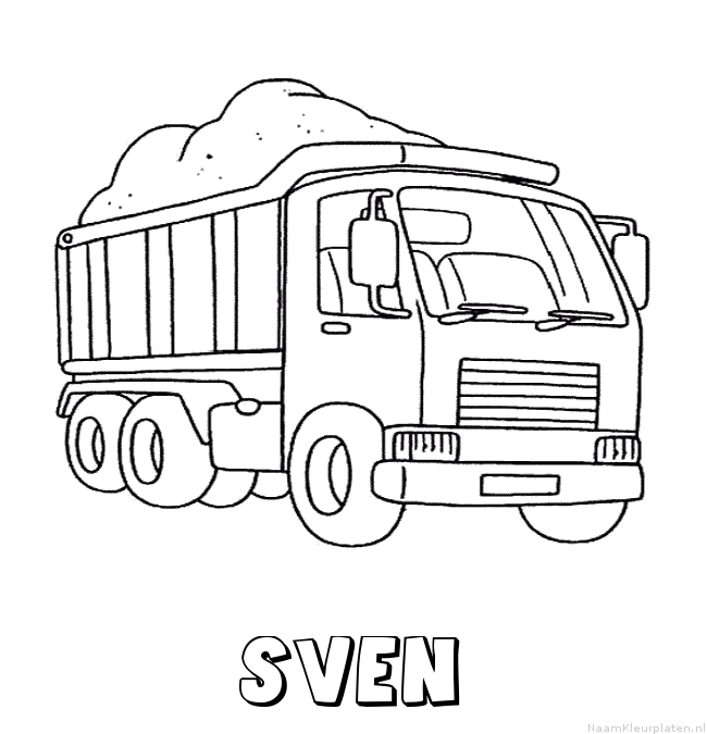 Sven vrachtwagen