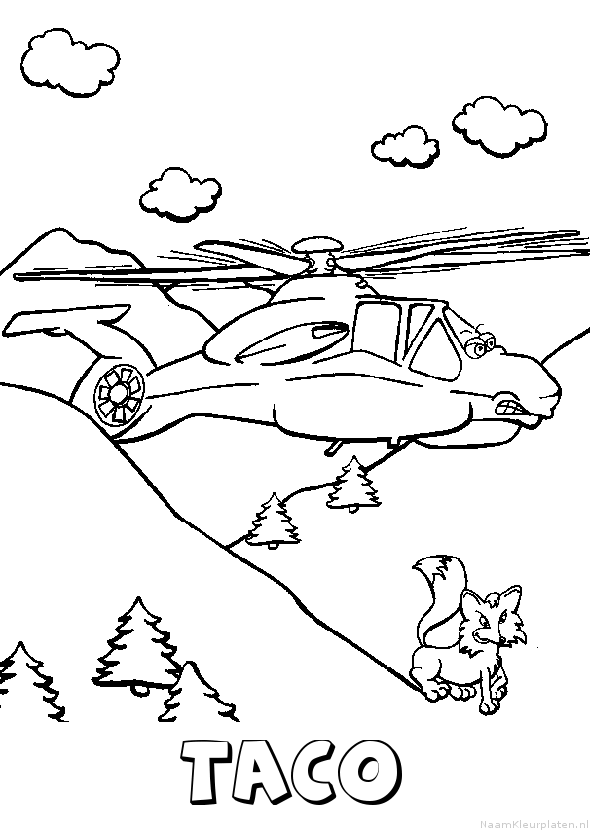 Taco helikopter