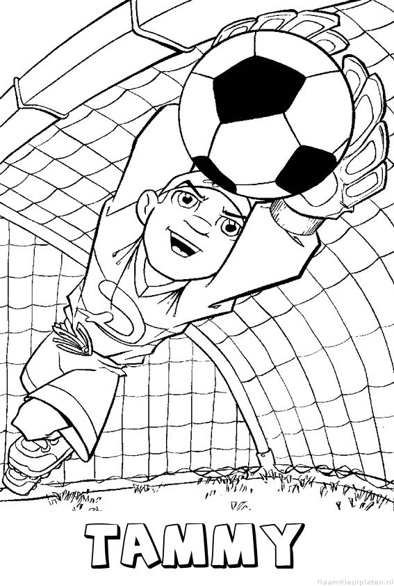 Tammy voetbal keeper