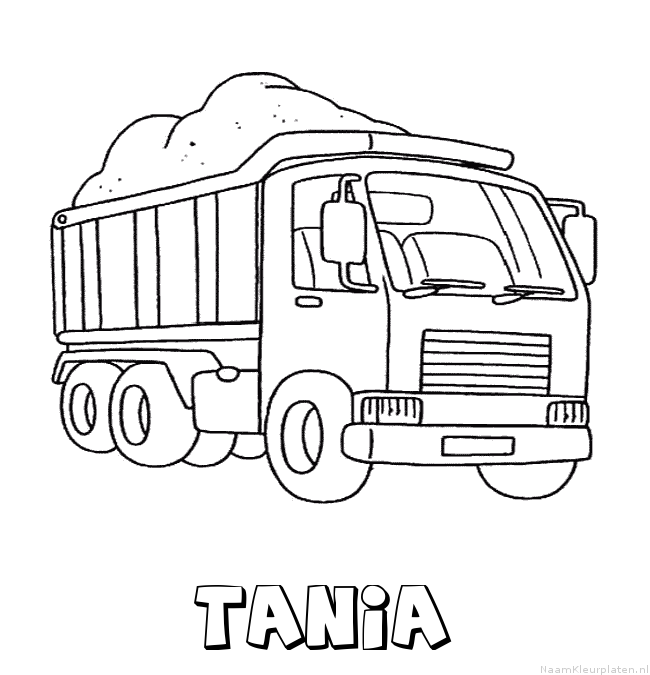 Tania vrachtwagen