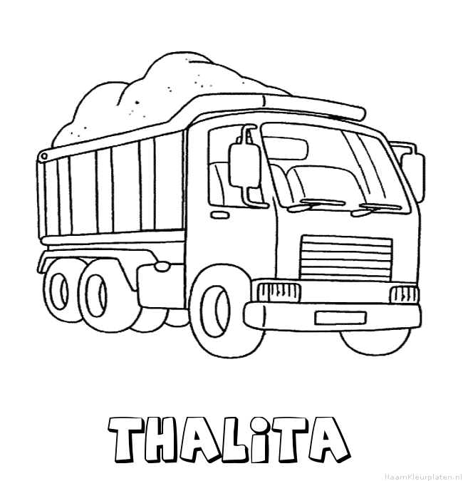 Thalita vrachtwagen