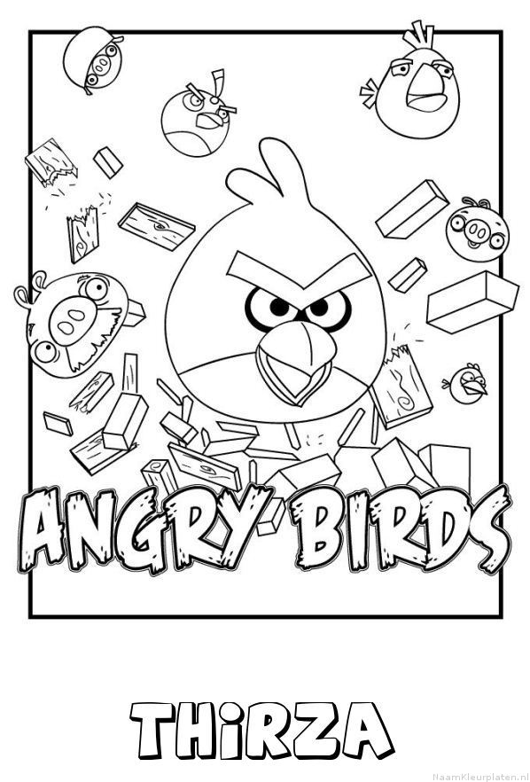Thirza angry birds