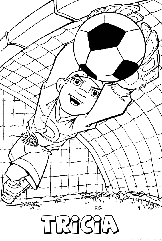 Tricia voetbal keeper