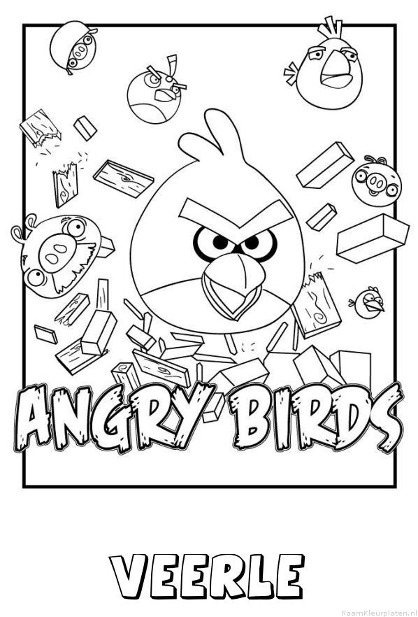 Veerle angry birds