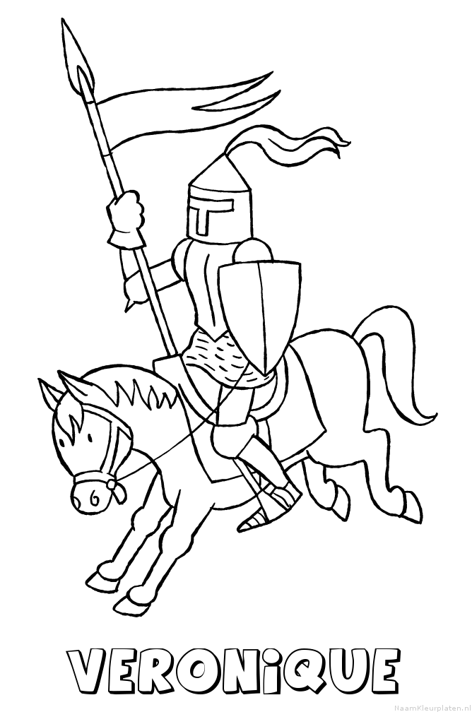 Veronique ridder kleurplaat