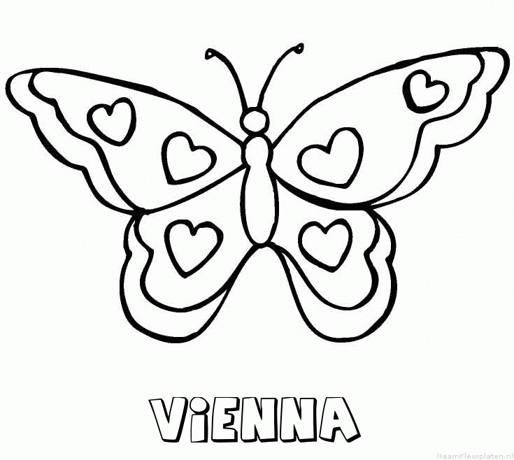 Vienna vlinder hartjes