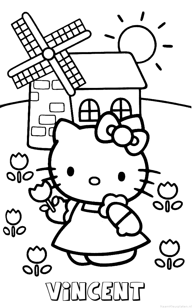 Vincent hello kitty