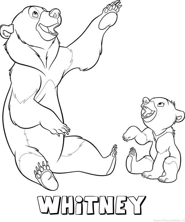 Whitney brother bear