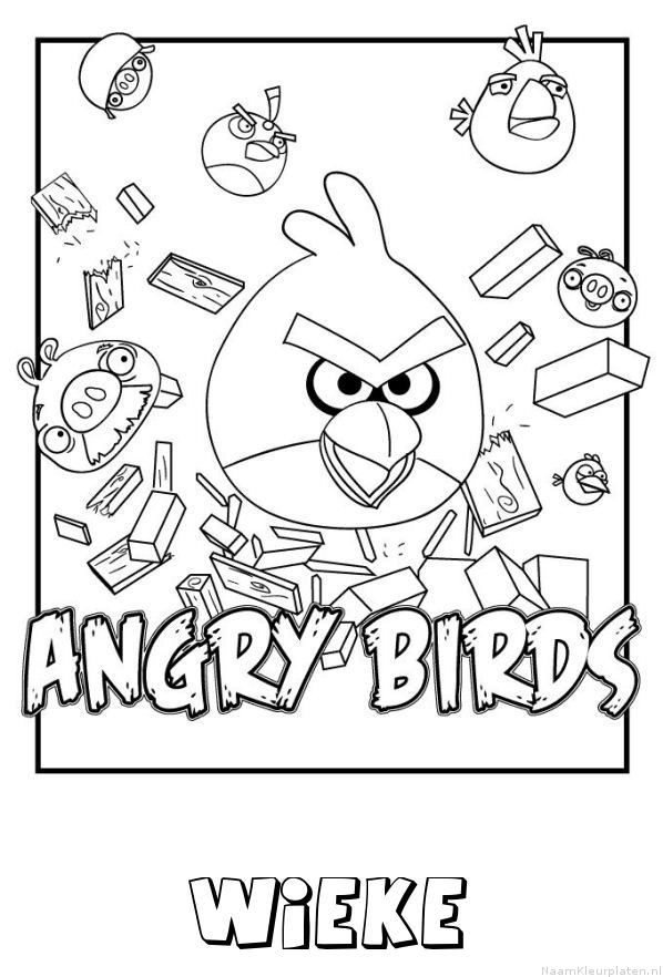 Wieke angry birds
