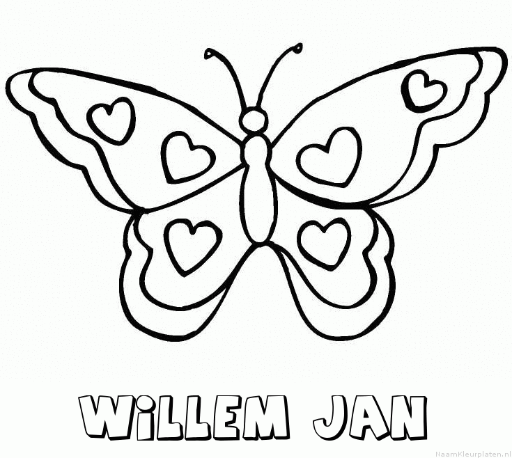 Willem jan vlinder hartjes