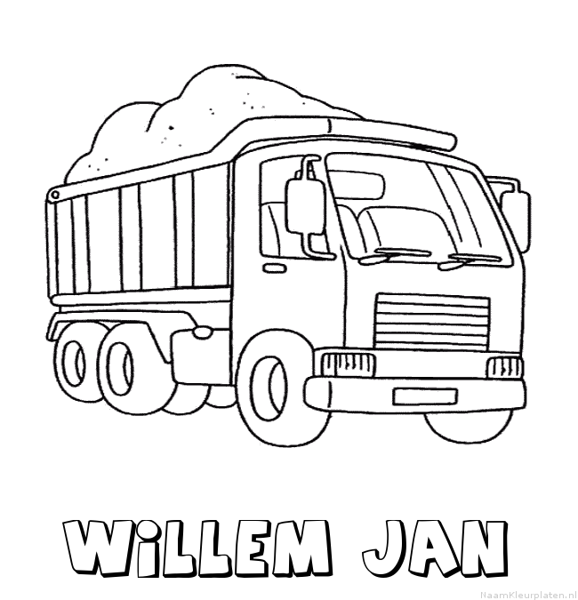 Willem jan vrachtwagen
