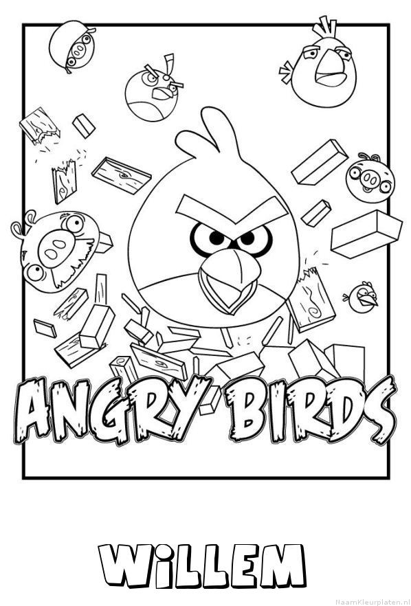 Willem angry birds