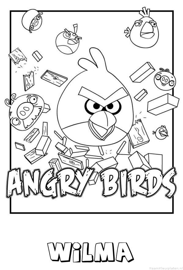 Wilma angry birds