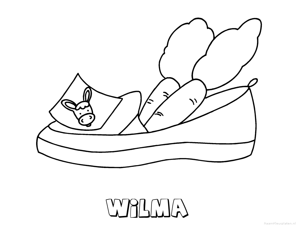 Wilma schoen zetten