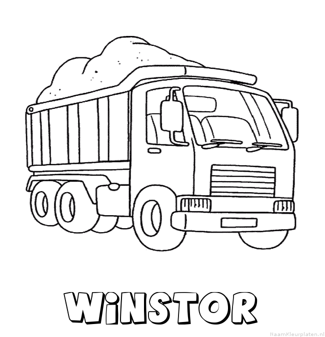 Winstor vrachtwagen