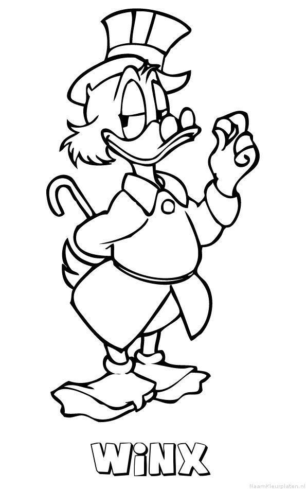 Winx dagobert duck