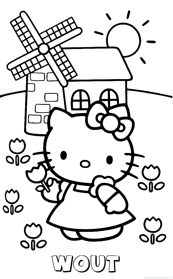 Wout hello kitty