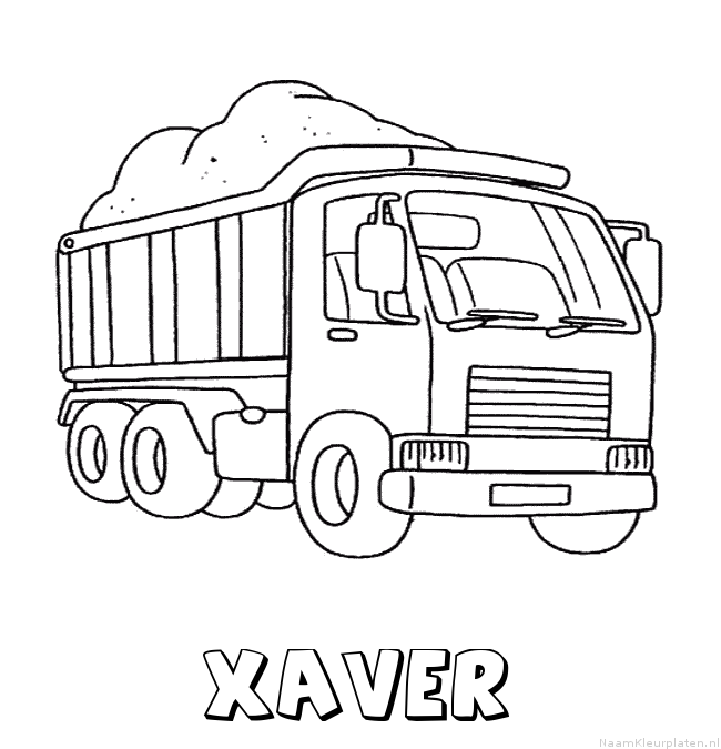 Xaver vrachtwagen